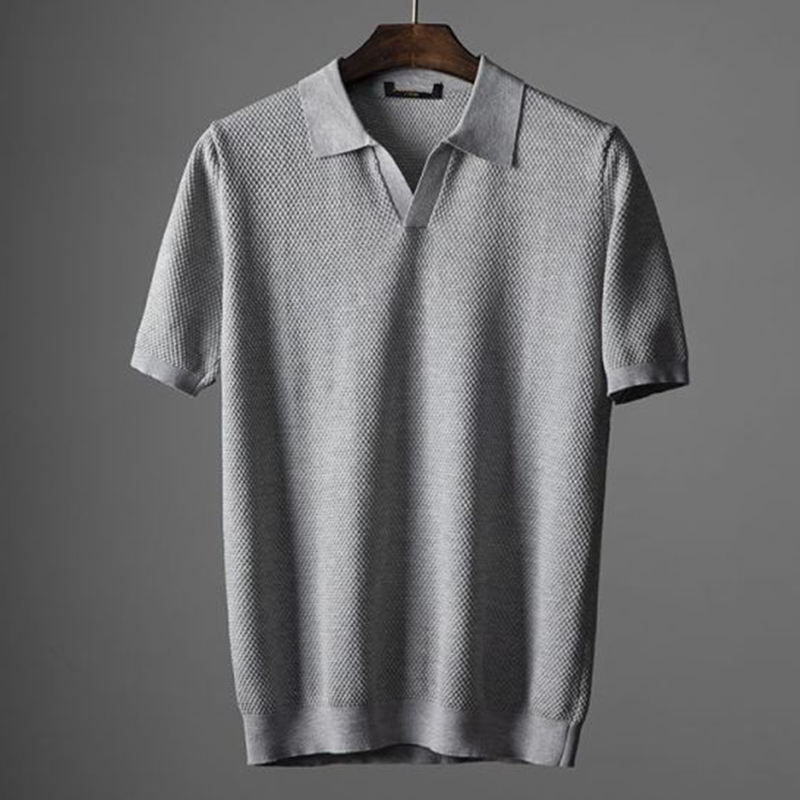 Tom Harding Knitted Polo Shirt