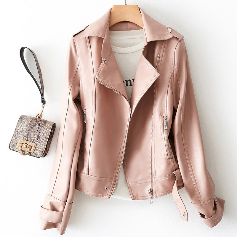 Marie-Caley Sleek Leather Jacket