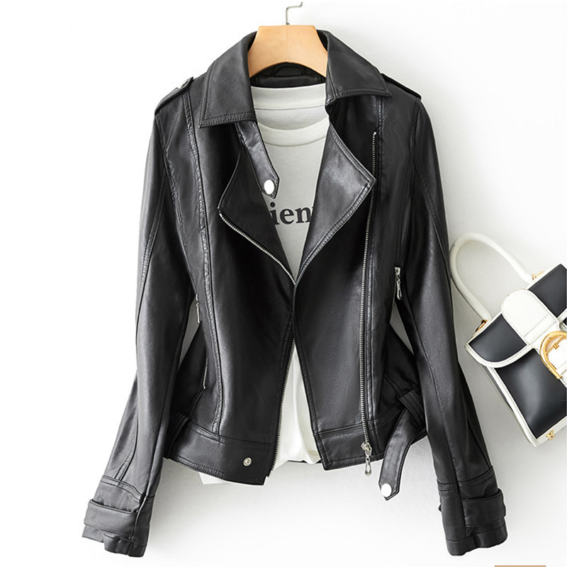 Marie-Caley Sleek Leather Jacket