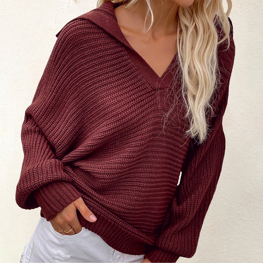 Astrid Cozy Rib-Knit Sweater