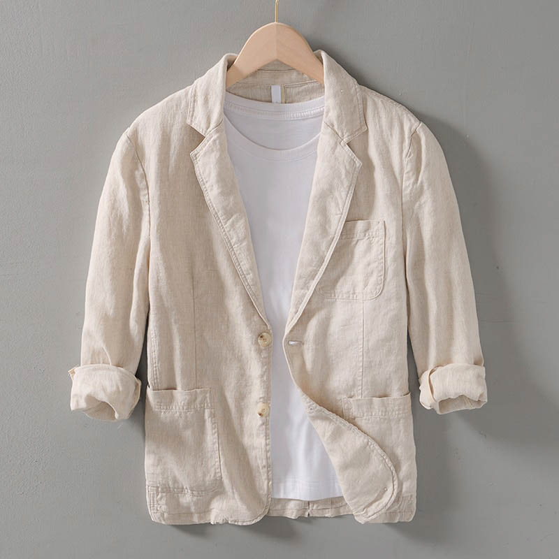 RÉMY-SINCLAIRE BREEZY LINEN BLAZER