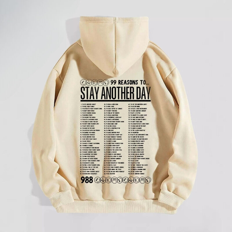 'Stay Another Day' Unisex Hoodie