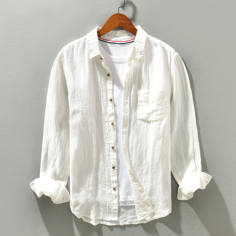 Hugo-Doîr Contemporary Linen Shirt