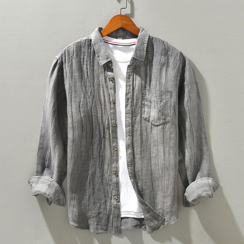 Hugo-Doîr Contemporary Linen Shirt