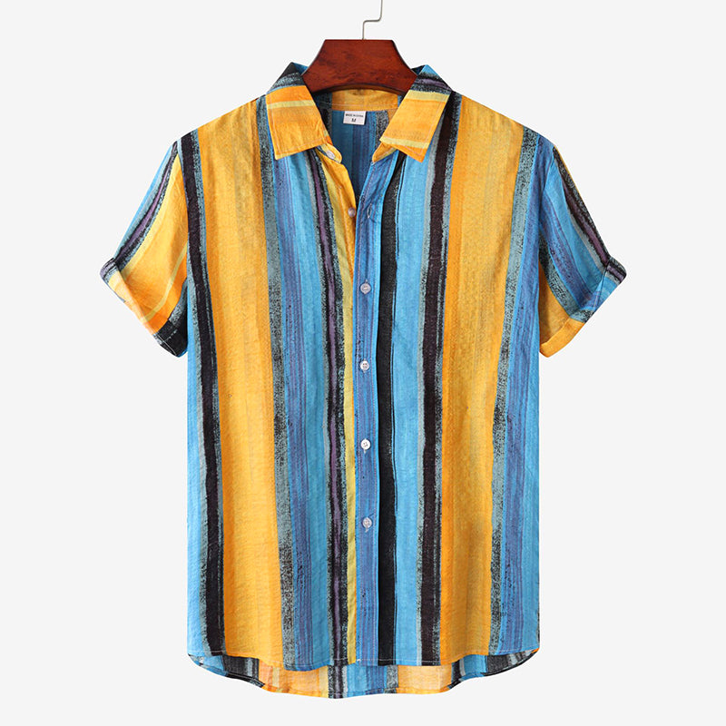 Vinizio Vibrant Linen Shirt