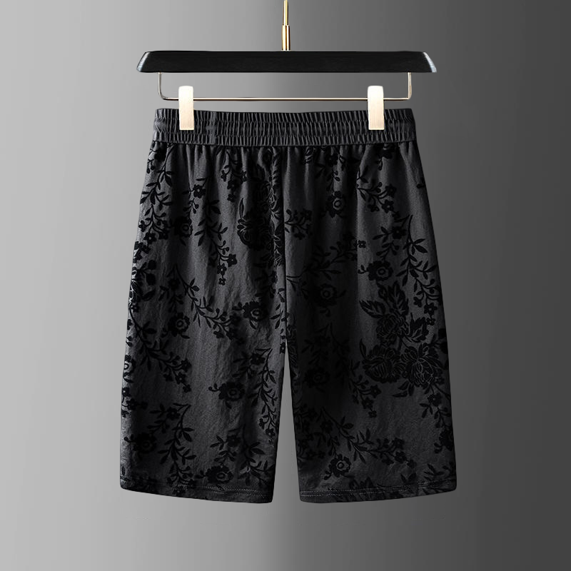 Lewis Luxe Embroidered Shorts