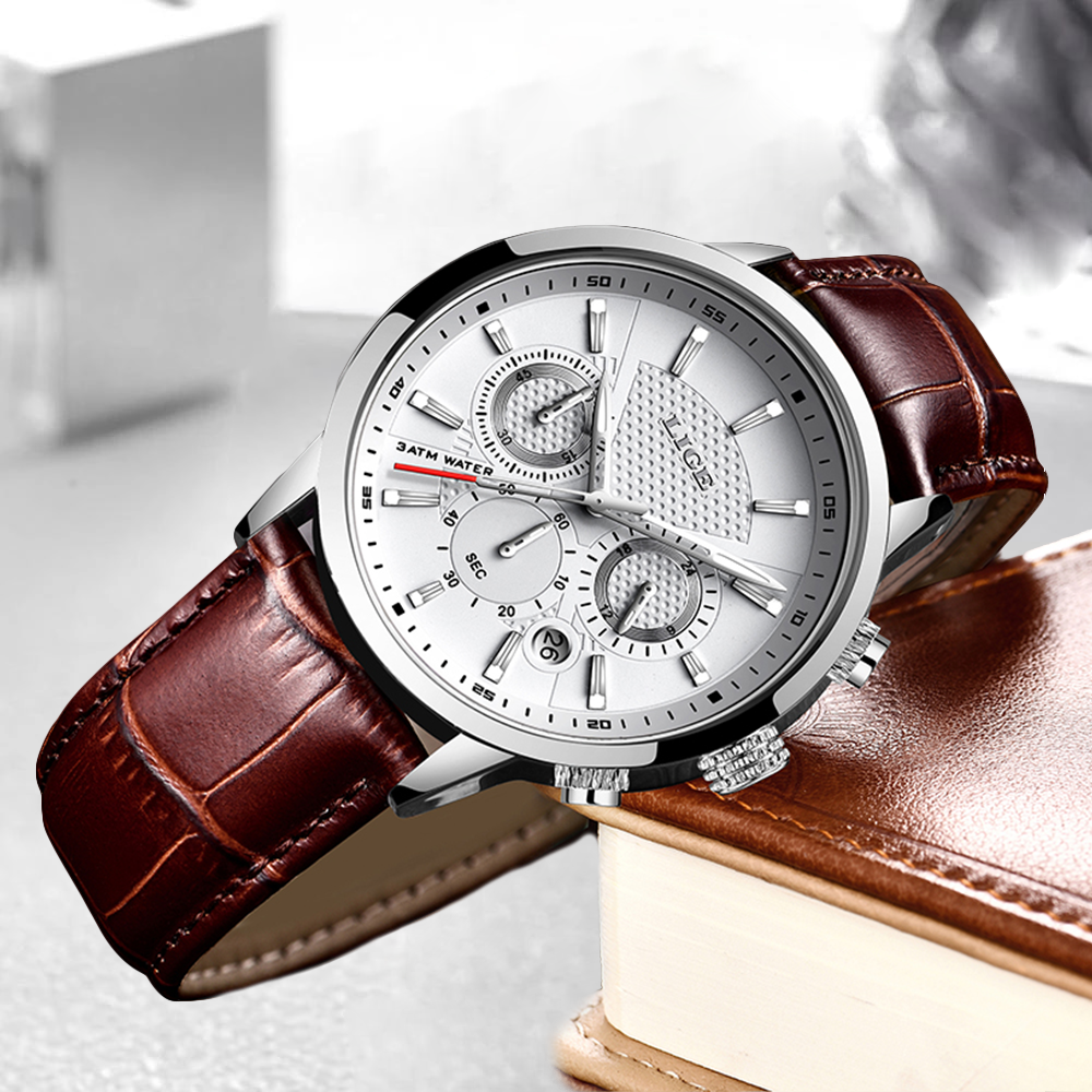 Lige Classic Chronograph Watch