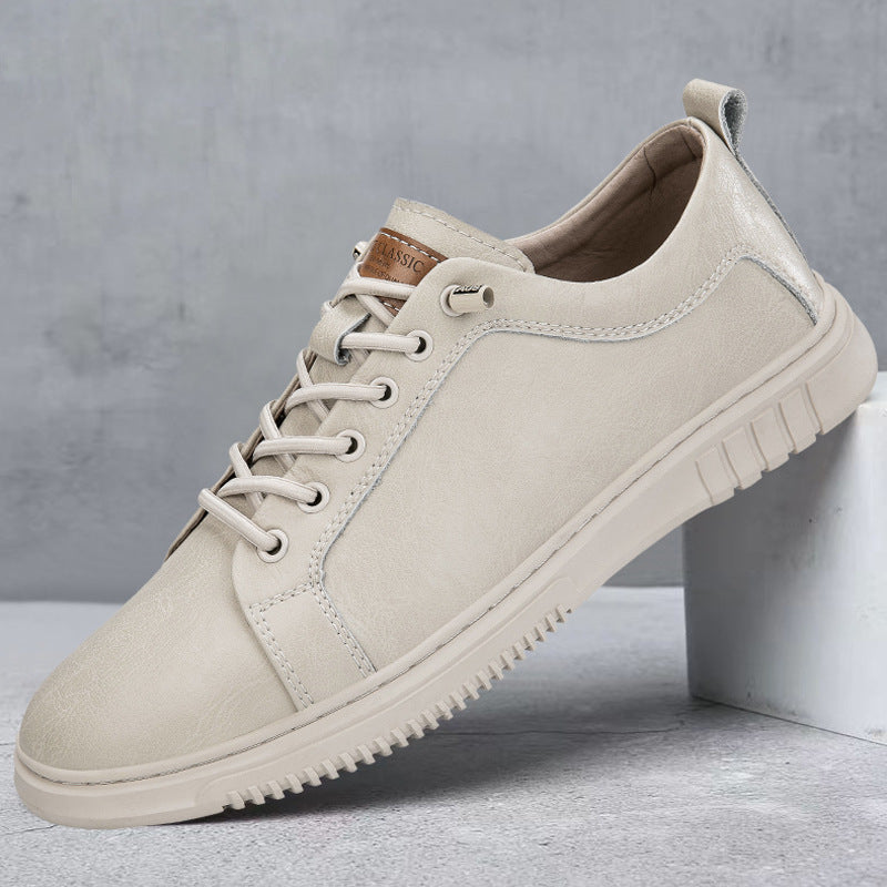 UrbanKicks™ Genuine Leather Sneakers