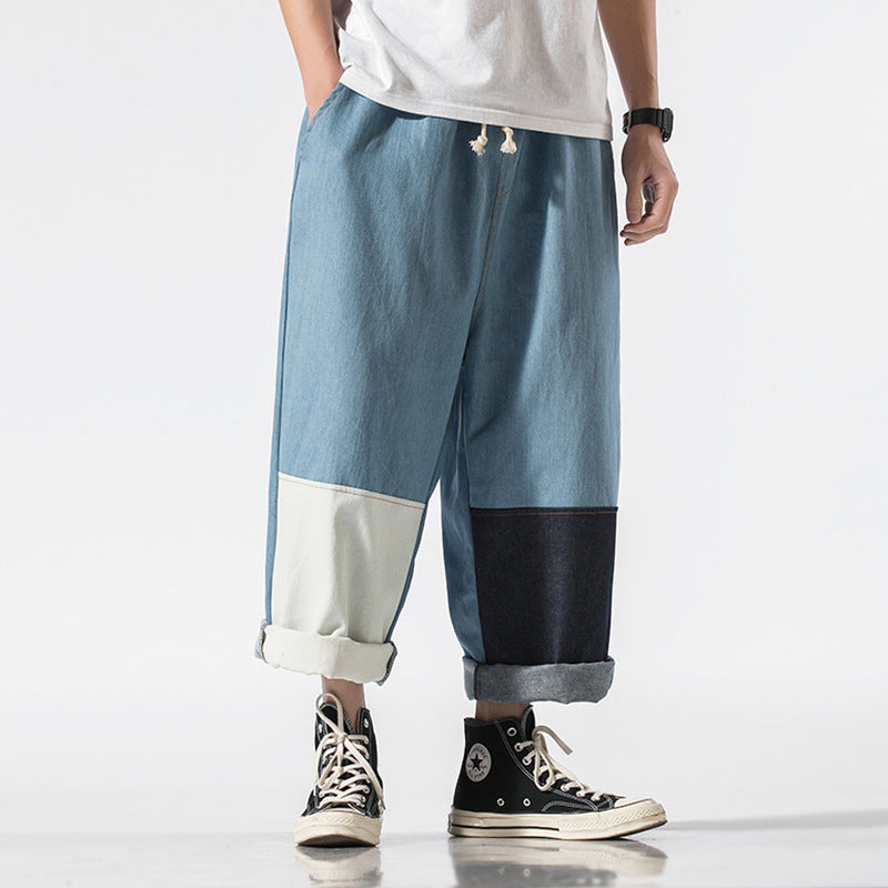 Jackson Patchwork Denim Pants