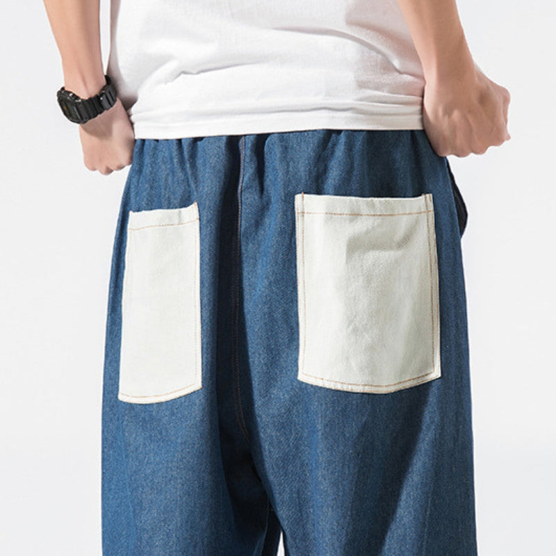 Jackson Patchwork Denim Pants