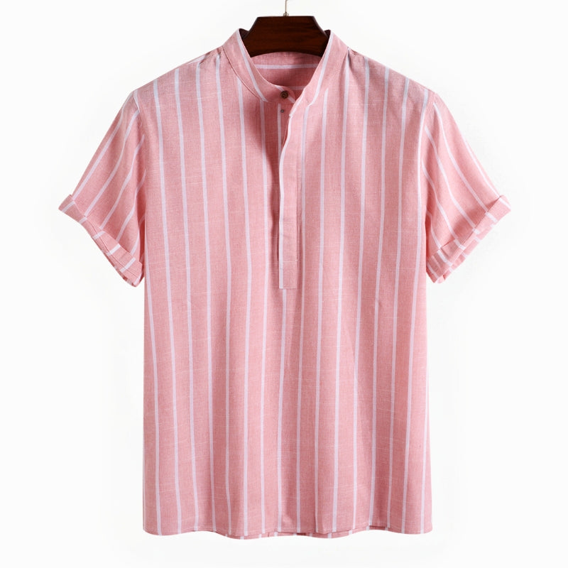 SAINT MORRIS CONTEMPORARY LINEN SHIRT