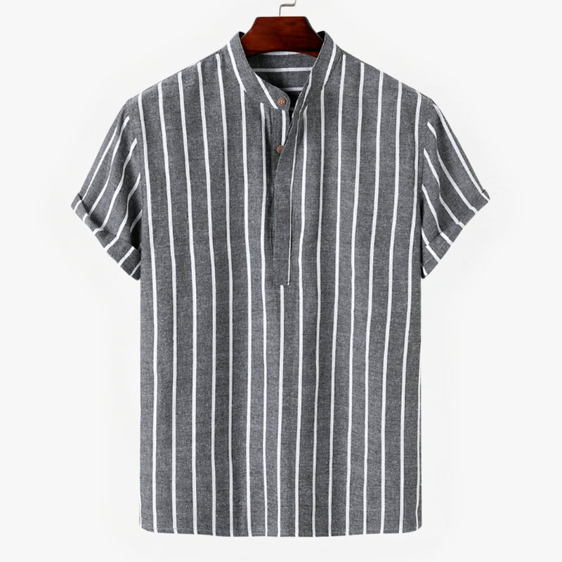 SAINT MORRIS CONTEMPORARY LINEN SHIRT