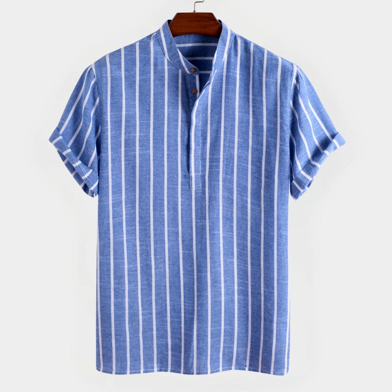 SAINT MORRIS CONTEMPORARY LINEN SHIRT