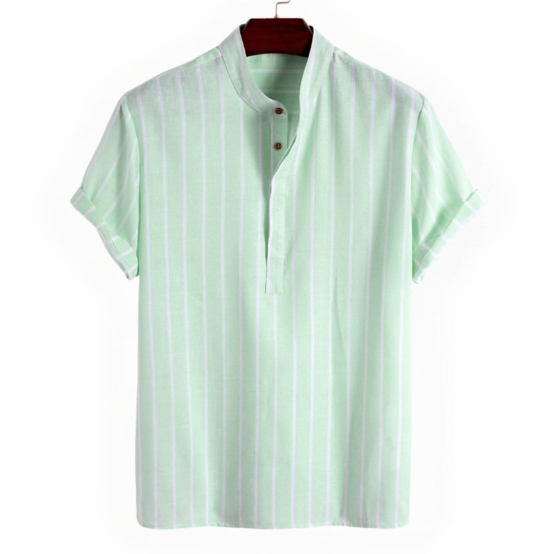 SAINT MORRIS CONTEMPORARY LINEN SHIRT