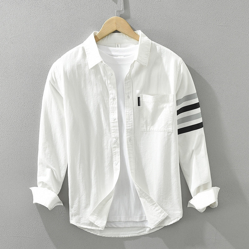 Vincénzo Striped Cotton Shirt