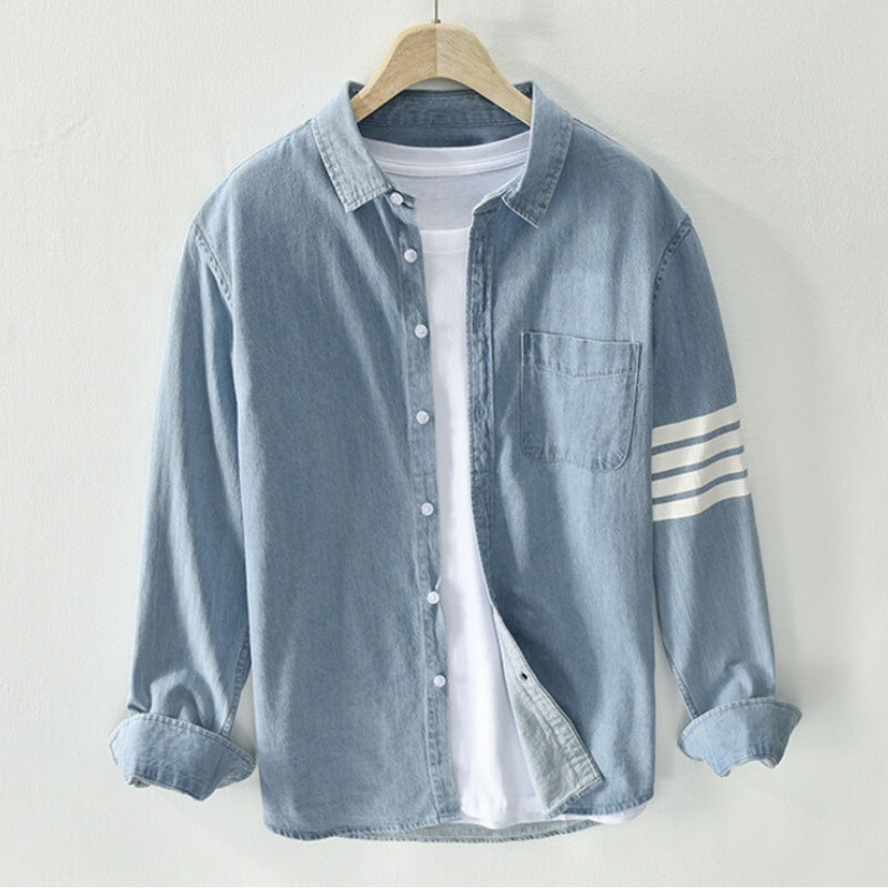 Saint Morris Signature Stripe Shirt