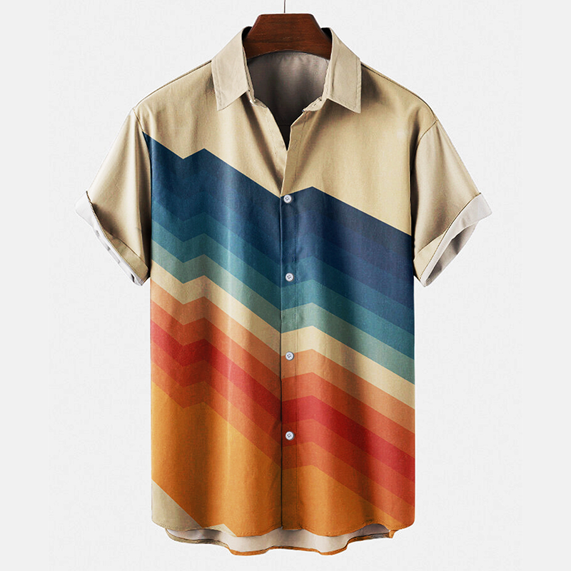 REMY-DOÎR RETRO LINEN BUTTON-DOWN SHIRT