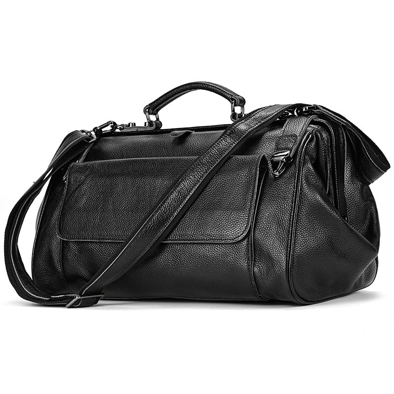 Vinizio Luxurious Leather Duffle Bag