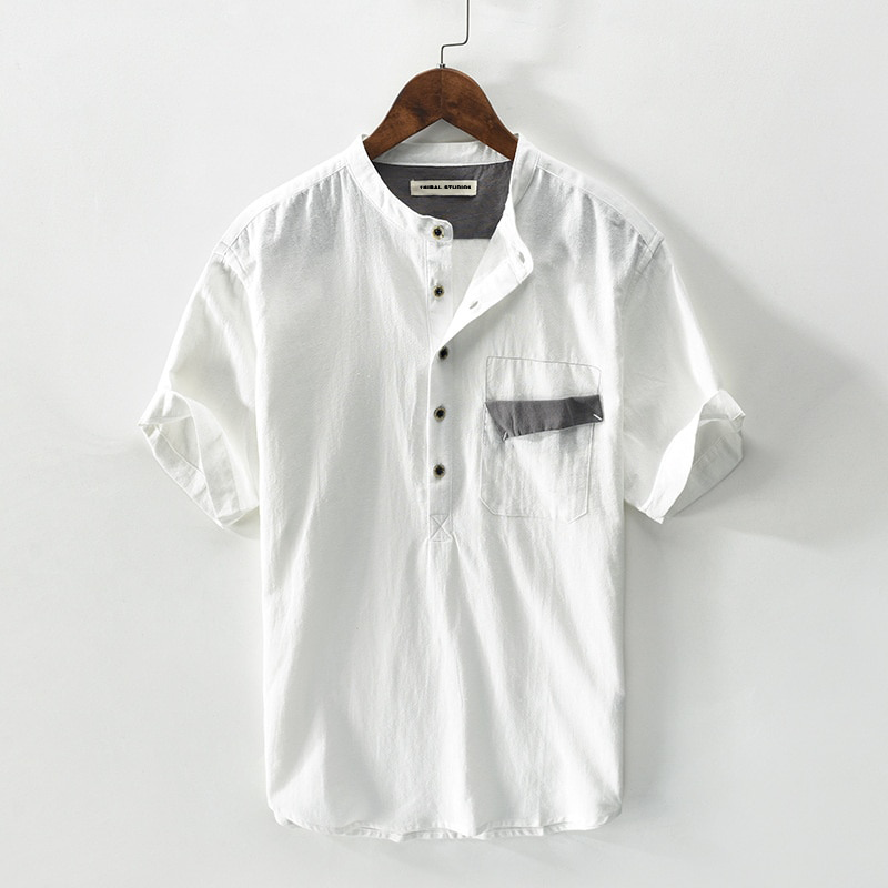 Venture-Noîr Classic Linen Shirt