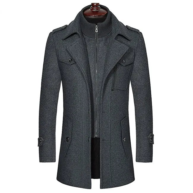 KENT DEVOÎR PRESTIGE VIRGIN WOOL OVERCOAT