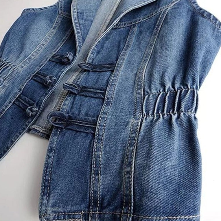 Lexy Classic Denim Vest