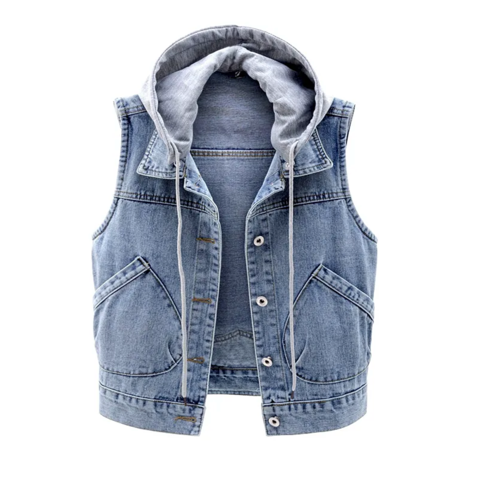 Marie-Caley Vintage Denim Vest