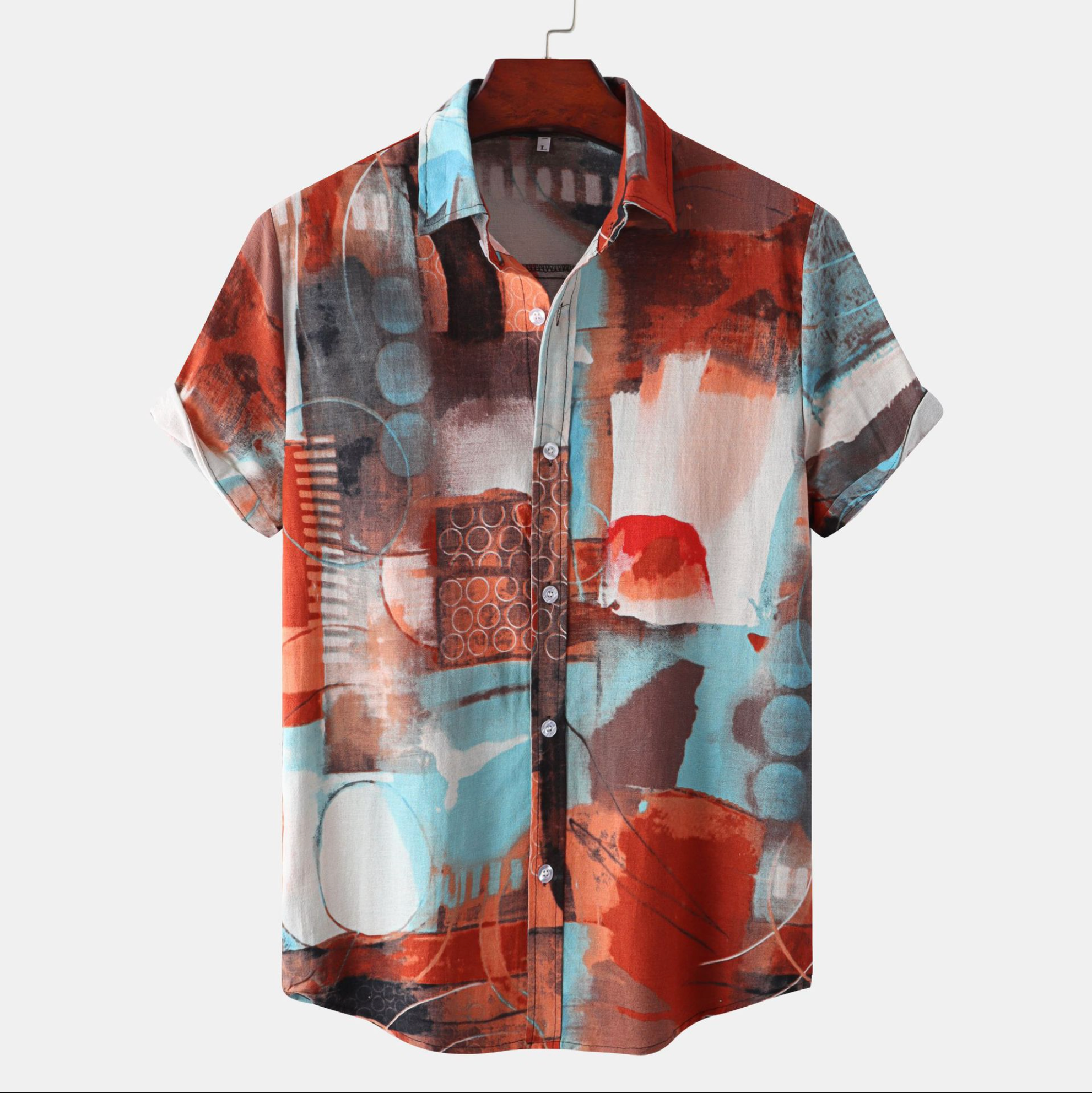 VINCÉNZIO VIBRANT LINEN SHIRT