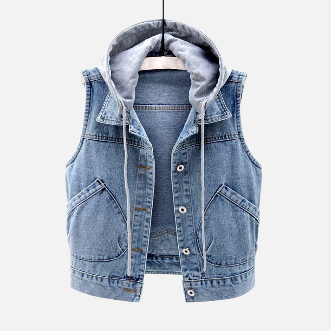 Marie-Caley Vintage Denim Vest