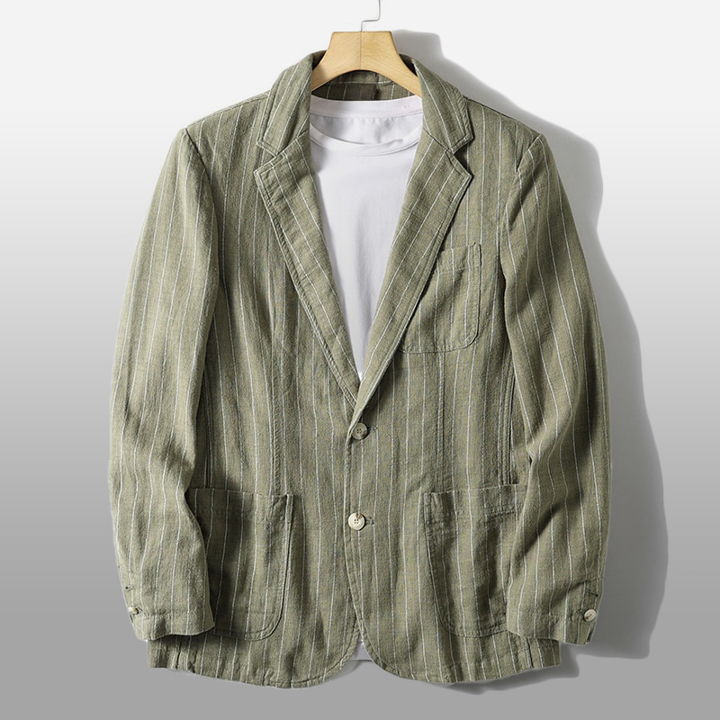 LUCIANNO PREMIUM LINEN BLAZER