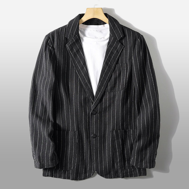 LUCIANNO PREMIUM LINEN BLAZER