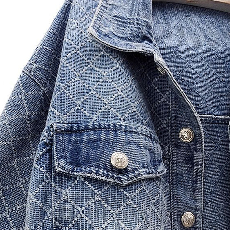 Brielle Bleu Classic Denim Jacket