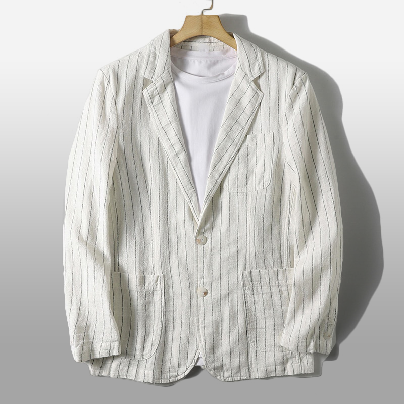 LUCIANNO PREMIUM LINEN BLAZER