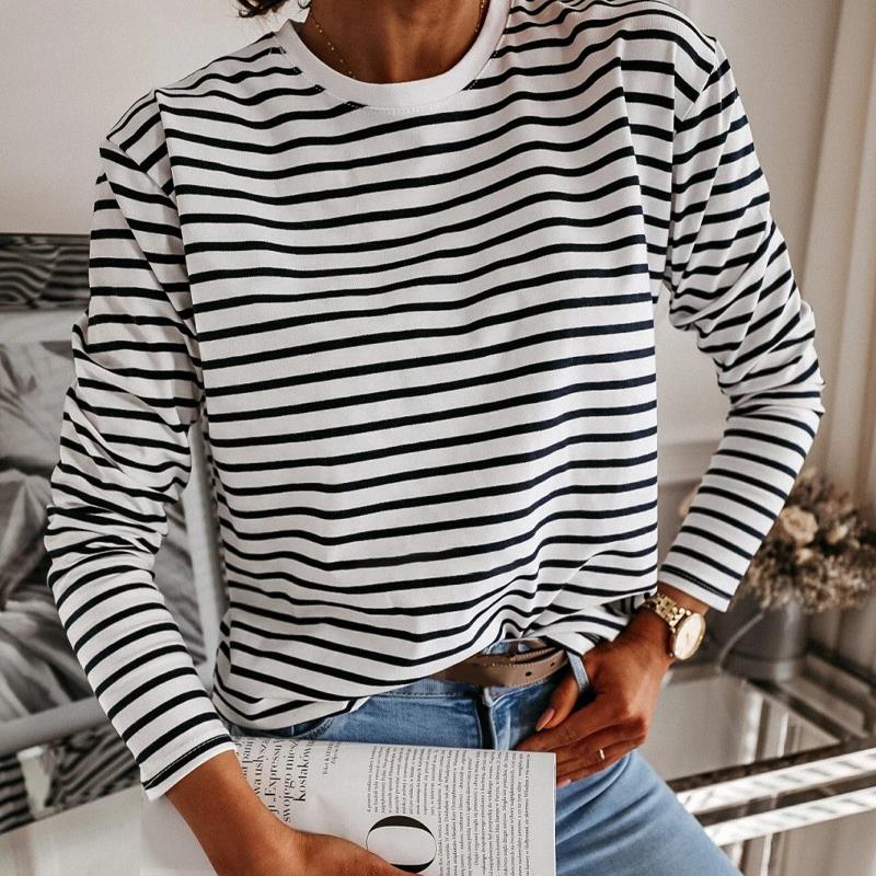 Juliette Elegant Striped Shirt