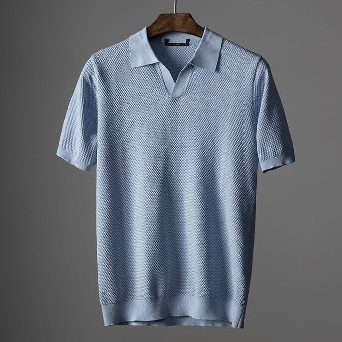 Tom Harding Knitted Polo Shirt